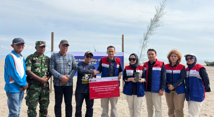 PGN Tanam 400 Bibit Cemara Laut di Aceh Utara, Wujud Nyata Kepedulian Lingkungan