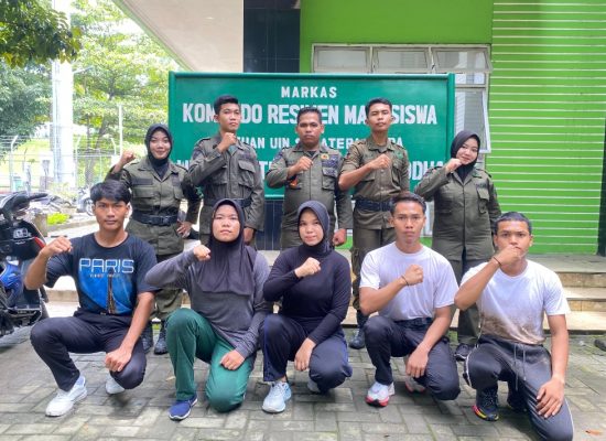 Menwa UINSU Gelar Latihan Rutin untuk Perkuat Disiplin dan Jiwa Korsa Mahasiswa