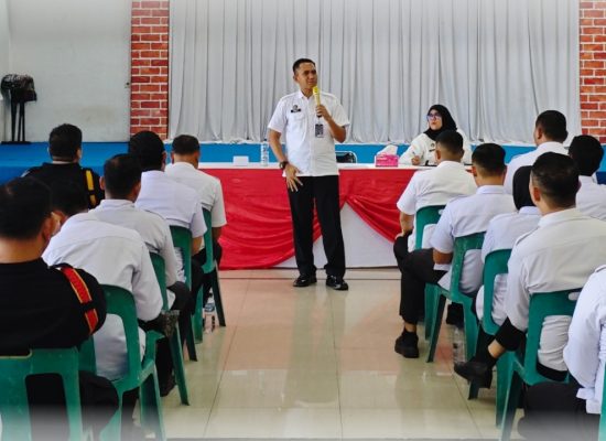 Rutan Kelas I Labuhan Deli Tekankan Disiplin dan Integritas Pegawai Lewat Rapat Penguatan Tusi