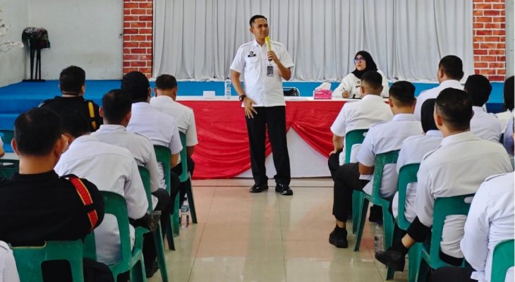 Rutan Kelas I Labuhan Deli Tekankan Disiplin dan Integritas Pegawai Lewat Rapat Penguatan Tusi