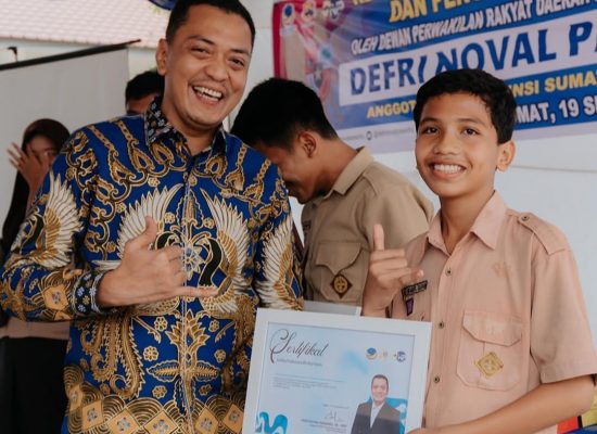 Defri Noval Pasaribu Gelorakan Semangat Kebangsaan di SMKN 3 Medan