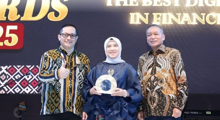 Bank Sumut Raih Penghargaan The Best Digital Innovation in Financial Inclusion di ATM Bersama Awards 2025