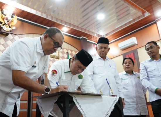 Kemenag Sumut dan Dinkes Teken MoU Layanan Kesehatan bagi Madrasah dan Pesantren