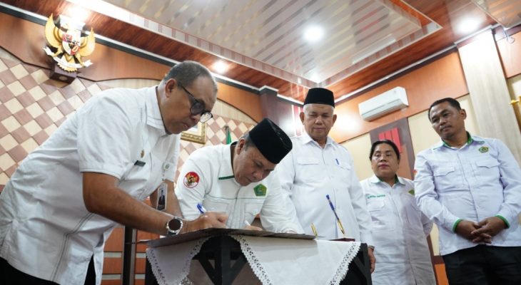 Kemenag Sumut dan Dinkes Teken MoU Layanan Kesehatan bagi Madrasah dan Pesantren