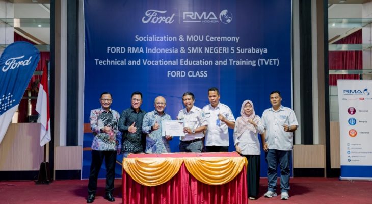 RMA Indonesia Hadirkan Program Ford Class di Surabaya, Perkuat Pendidikan Vokasi Otomotif