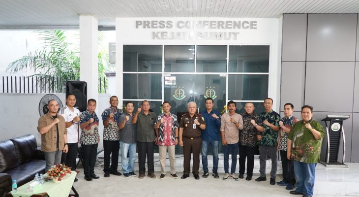 Kejati Sumut Resmikan Ruang Press Conference, Wujudkan Transparansi Informasi Publik