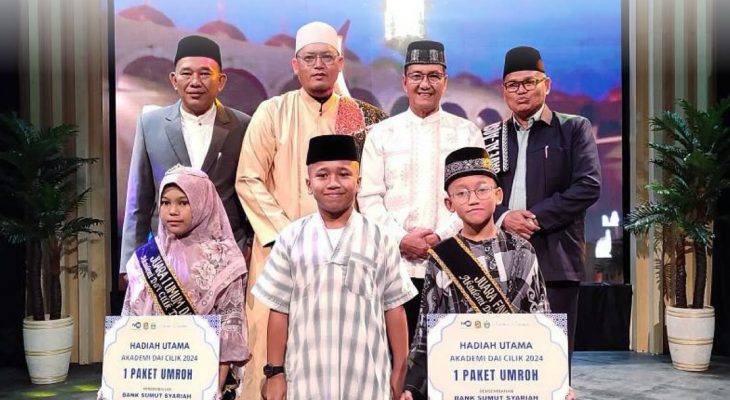 Bank Sumut Dukung Akademi Da’i Cilik 2025, Hadiahkan Umroh untuk Peserta Terbaik