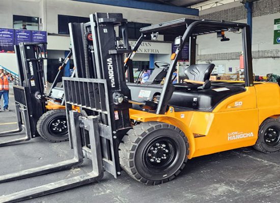 BNCT Operasikan Forklift Listrik, Kurangi Emisi Hingga 8 Persen