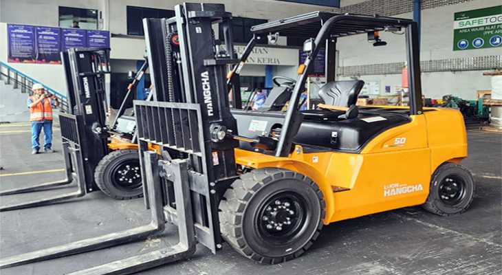 BNCT Operasikan Forklift Listrik, Kurangi Emisi Hingga 8 Persen