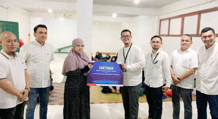 Pertamina Patra Niaga Regional Sumbagut Tebar Energi Kebaikan, Santuni Anak Yatim di Medan