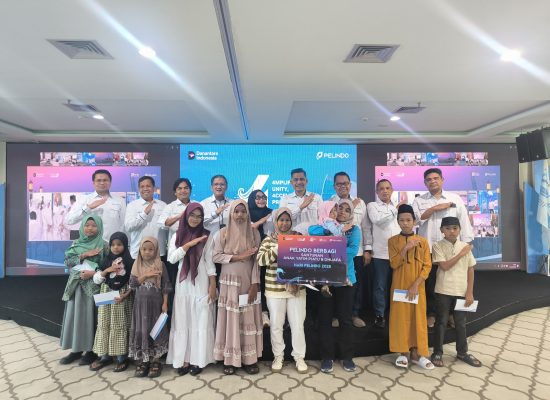 Pelindo Regional 1 Peringati Hari Pelindo ke-4 dengan Doa Bersama dan Santunan Anak Yatim