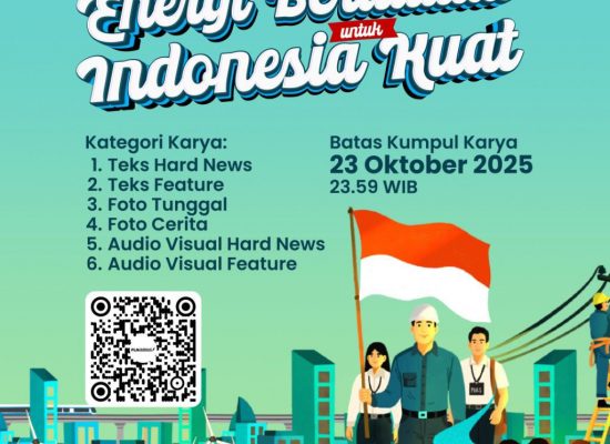 PLN Buka Pendaftaran Journalist Awards 2025, Angkat Tema “Energi Berdaulat untuk Indonesia Kuat”