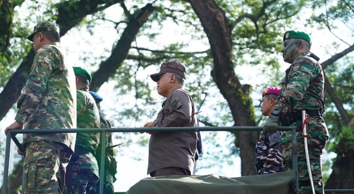 Kajati Sumut Hadiri Upacara HUT TNI ke-80 di Lapangan Merdeka Medan