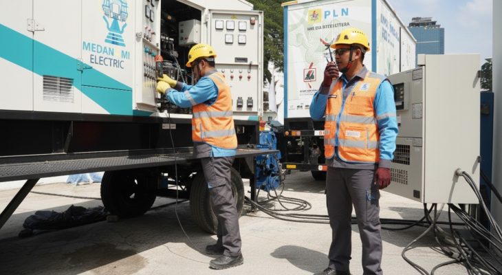 PLN UID Sumut Pastikan Pasokan Listrik Tanpa Kedip di Perayaan HUT ke-80 TNI di Medan