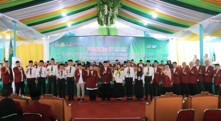 Bangun Generasi Islami, UISU Unggul Ciptakan Mahasiswa Inovatif di Era Digital Pada PKKMB 2025-2026