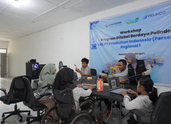 Pelindo Regional 1 Lanjutkan Program “Rumah Difabel Berdaya” Tahun Kedua: Ciptakan Ruang Kreatif dan Peluang Digital bagi Penyandang Disabilitas