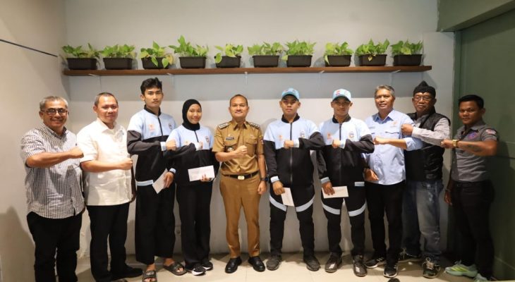 Wali Kota Tanjungbalai Lepas Lima Atlet Bela Diri Wakili Sumut di PON II Kudus