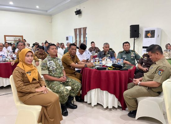 Sekda Tanjungbalai Hadiri Ramah Tamah Penyambutan Danrem 022/PT Kolonel Inf Sandi Kamidianto
