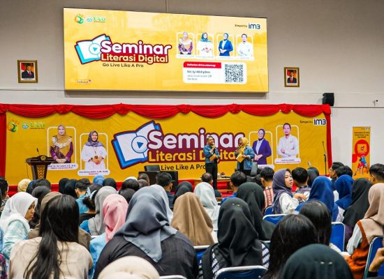 Indosat Ooredoo Hutchison dan TikTok Indonesia Gelar Seminar “Go Live Like a Pro” di Universitas Riau