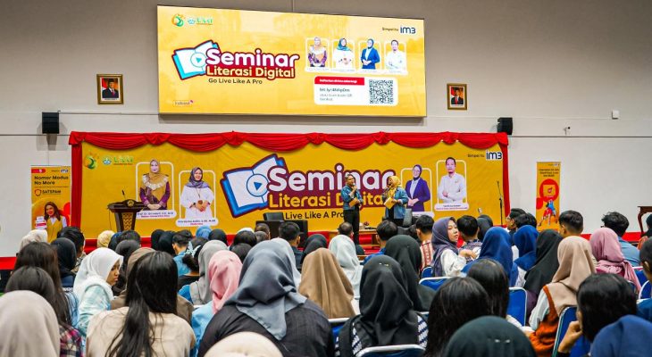 Indosat Ooredoo Hutchison dan TikTok Indonesia Gelar Seminar “Go Live Like a Pro” di Universitas Riau