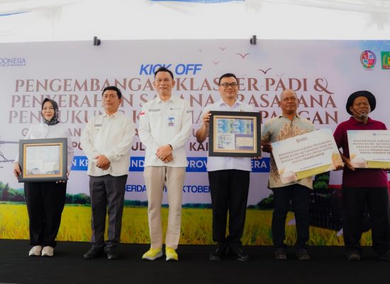 Dorong Ketahanan Pangan, BI Sumut Kolaborasi dengan Pemkab Deli Serdang dan Langkat Kembangkan Klaster Padi