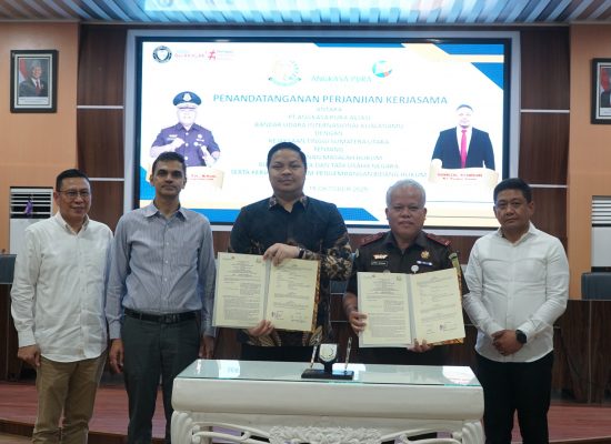 PT Angkasa Pura Aviasi dan Kejati Sumut Jalin Kerja Sama Bidang Hukum Perdata dan TUN