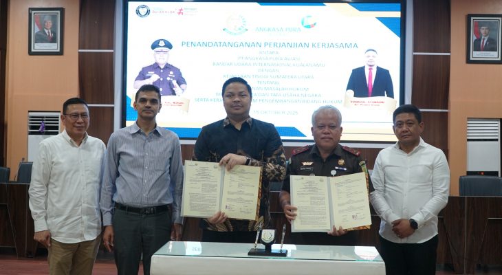 PT Angkasa Pura Aviasi dan Kejati Sumut Jalin Kerja Sama Bidang Hukum Perdata dan TUN