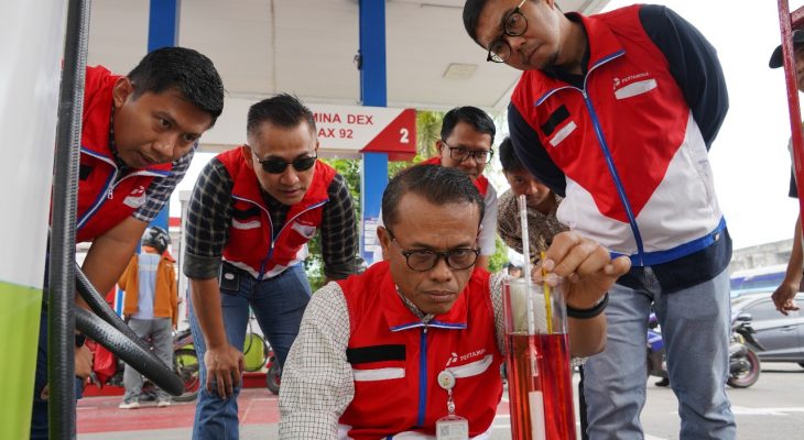 Pertamina Patra Niaga Regional Sumbagut Perkuat Pengawasan dan Layanan Melalui Program “Pantau Bareng SPBU”