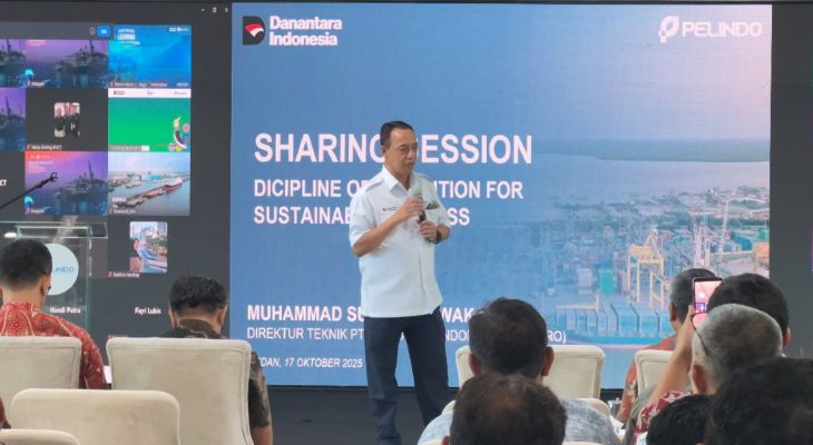 Pelindo Regional 1 Gelar Sharing Session Bersama Direktur Teknik untuk Perkuat Sinergi dan Inovasi Teknis