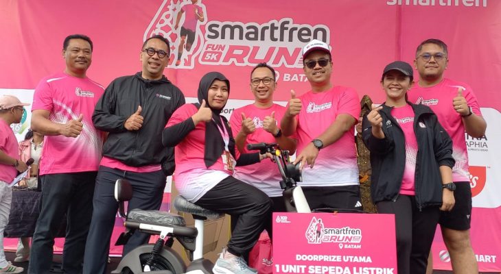 SMARTFREN Perluas Layanan di Kepulauan Riau, Hadirkan Fun Run 2025 di Batam