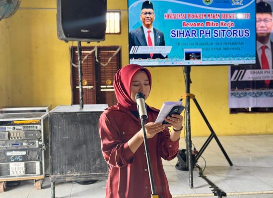 DPR RI dan BGN Gelar Sosialisasi Program Makan Bergizi Gratis di Madina, Dorong Sinergi Lintas Sektor
