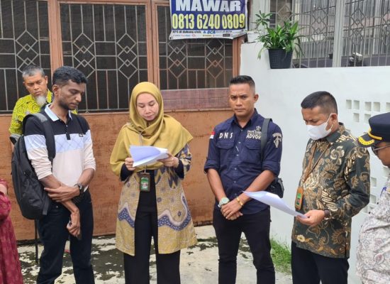 PN Medan Laksanakan Sita Jaminan atas Objek Sengketa di Jalan Jemadi
