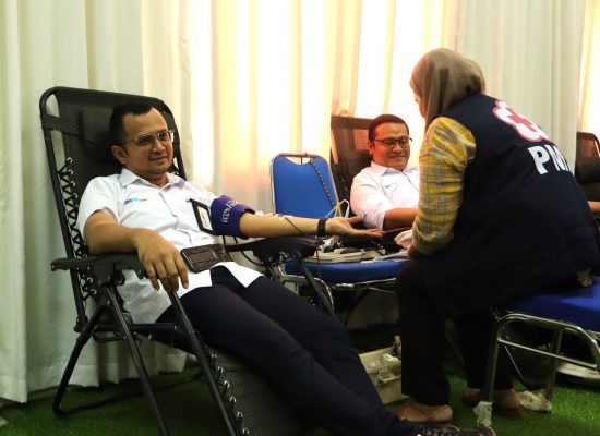 PLN UID Sumut Gelar Donor Darah Serentak Peringati Hari Listrik Nasional ke-80