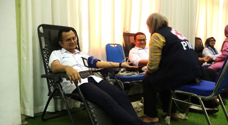 PLN UID Sumut Gelar Donor Darah Serentak Peringati Hari Listrik Nasional ke-80