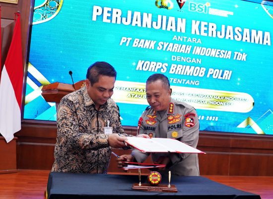 BSI dan Korps Brimob Polri Jalin Sinergi Dukung Program “Brimob Berhaji”