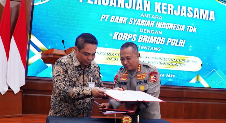 BSI dan Korps Brimob Polri Jalin Sinergi Dukung Program “Brimob Berhaji”