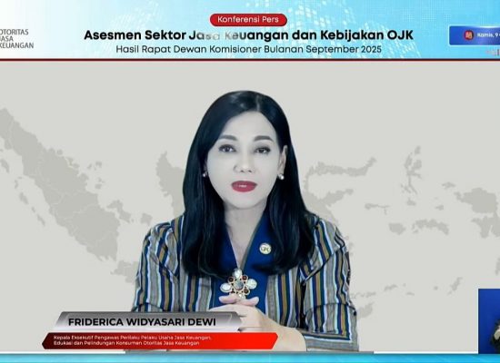 OJK Perkuat Perlindungan Masyarakat, 1.556 Pinjol Ilegal Ditindak Hingga September 2025