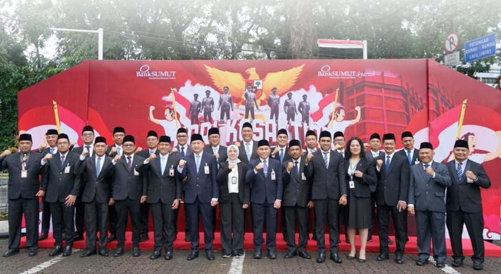 Bank Sumut Gelar Upacara Peringatan Hari Kesaktian Pancasila 2025
