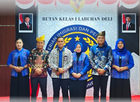 Rutan Labuhan Deli Gelar Pisah Sambut Kepala Kesatuan Pengamanan, Tekankan Solidaritas dan Profesionalisme