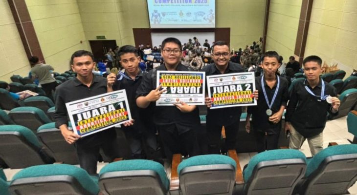 Tim Robotics MAN 1 Mandailing Natal Raih Juara Internasional di Malaysia