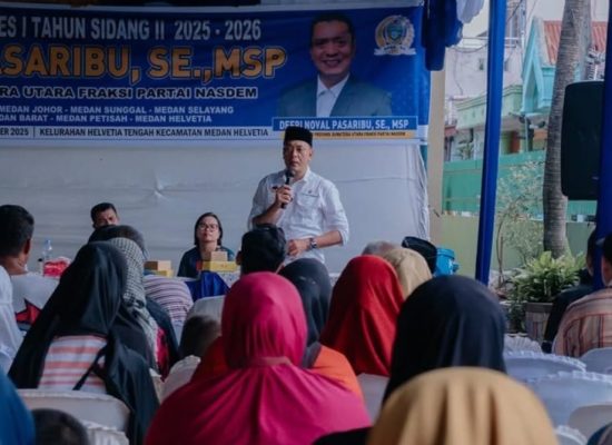 Defri Noval Pasaribu Serap Aspirasi Warga Helvetia Tengah dalam Reses I DPRD Sumut 2025–2026
