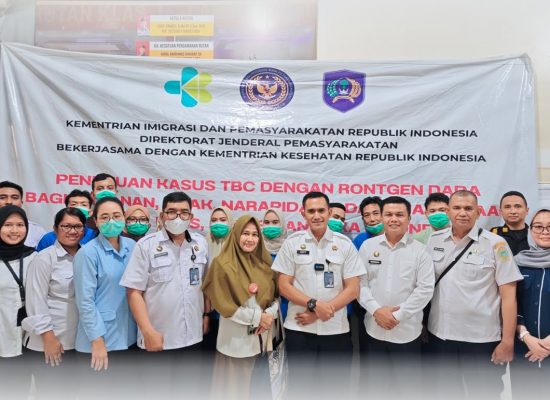 Rutan Labuhan Deli Gelar Skrining TBC dan Rontgen Dada, Wujud Nyata Kepedulian terhadap Kesehatan Warga Binaan
