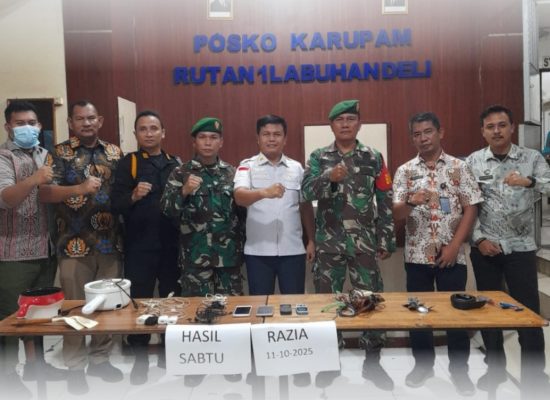 Rutan Labuhan Deli Gelar Penggeledahan Insidentil, Pastikan Lingkungan Aman dan Bebas Barang Terlarang