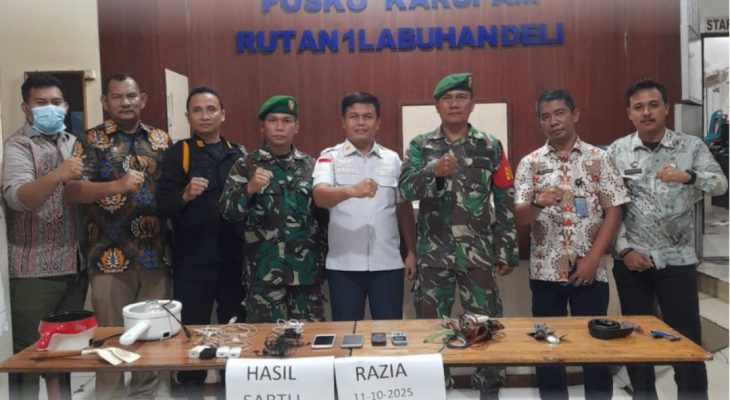 Rutan Labuhan Deli Gelar Penggeledahan Insidentil, Pastikan Lingkungan Aman dan Bebas Barang Terlarang
