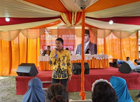 DPRD Medan Gencar Sosialisasi Perda Ketertiban Umum, Eko Sitepu Fokus pada Aspirasi Warga Tuntungan