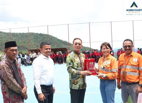 Agincourt Resources Bangun Lapangan Olahraga Multifungsi di MAN IC Tapanuli Selatan, Dukung Pembentukan Karakter dan Kesehatan Siswa