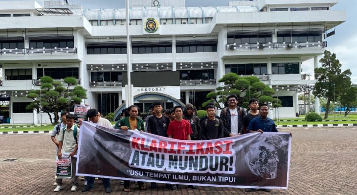 Mahasiswa Gugat Krisis Integritas dan Dugaan Korupsi di USU, Desak Audit Keuangan dan Pemilihan Ulang Rektor