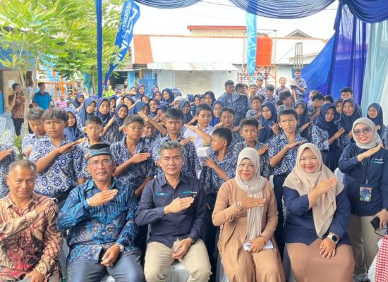 Pelindo Regional 1 Belawan Gelar “Pelindo Mengajar” di SMP Yaspemda, Dorong Semangat Belajar dan Kenalkan Peran BUMN
