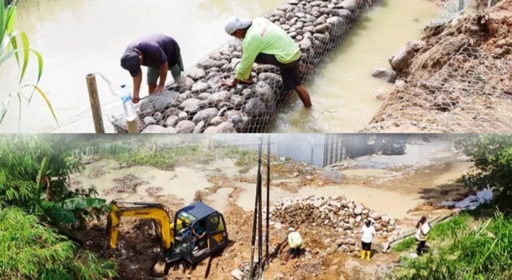 Aksi Cepat BBWS Sumatera II Hadang Luapan Sungai Batang Kuis Setelah Tanggul Jebol