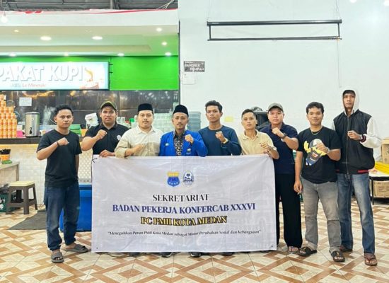 Abdul Fikri Ginting Resmi Daftar Calon Ketua PMII Kota Medan, Usung Visi “Transformasi Intelektual Kader”